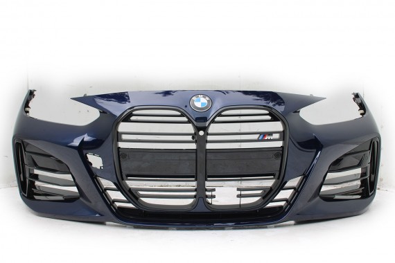 BMW 4 G22 G23 ZDERZAK PRZEDNI PRZÓD M pakiet Kolor: C3Z Tansanit-blau Niebieski M pakiet M POWER 63178089525 63178089526 USA