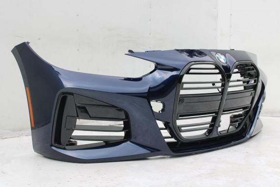 BMW 4 G22 G23 ZDERZAK PRZEDNI PRZÓD M pakiet Kolor: C3Z Tansanit-blau Niebieski 8076713 63178089525 63178089526 USA 51118076713