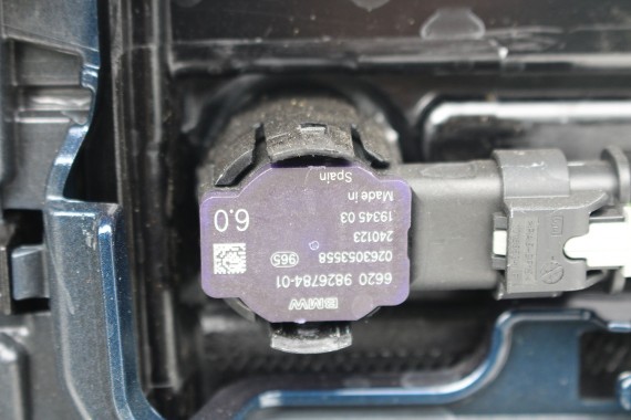 BMW 4 G22 G23 ZDERZAK PRZEDNI PRZÓD M pakiet Kolor: C3Z Tansanit-blau Niebieski 8076713 63178089525 63178089526 USA 51118076713