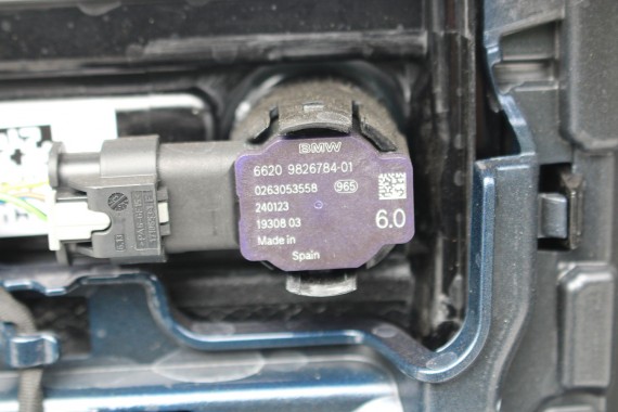 BMW 4 G22 G23 ZDERZAK PRZEDNI PRZÓD M pakiet Kolor: C3Z Tansanit-blau Niebieski 8076713 63178089525 63178089526 USA 51118076713