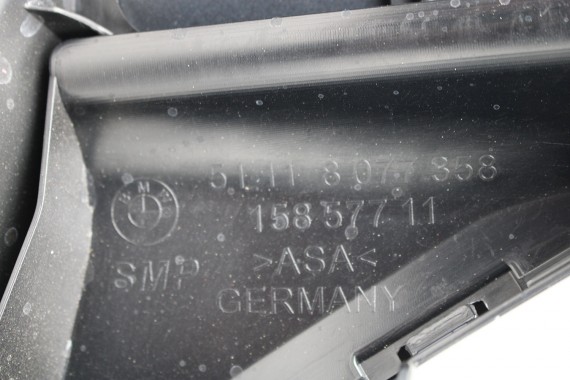 BMW 4 G22 G23 ZDERZAK PRZEDNI PRZÓD M pakiet Kolor: C3Z Tansanit-blau Niebieski 8076713 63178089525 63178089526 USA 51118076713