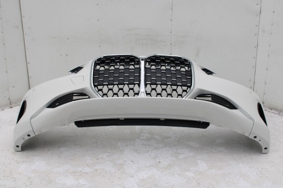 BMW 4 G22 G23 ZDERZAK PRZEDNI PRZÓD Kolor: A96 Mineral-weiss metallic Biały 63178089525 63178089526 USA 7450645  7450646 7451299