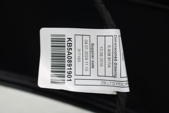 BMW 6 G32 LCi ZDERZAK TYŁ TYLNY M pakiet 416 Carbon-schwarz Czarny MSP M POWER Gran Turismo 51128098561 63329129432 GT 8098561