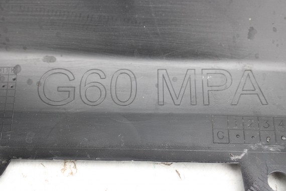 BMW 5 G60 ZDERZAK TYŁ TYLNY M pakiet Kolor: A90 Sophisto Gray  MSP M POWER 51128084866 51128084715 51128085225 8084866
