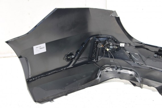 BMW 5 G60 ZDERZAK TYŁ TYLNY M pakiet Kolor: 416 Carbon-schwarz Czarny MSP M POWER 51128084866 51128084715 51128085225 8084866