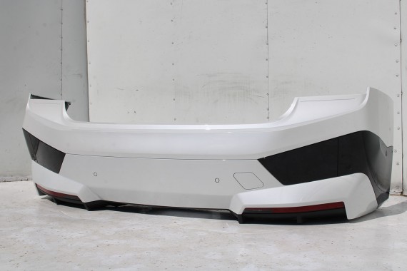BMW iX i20 ZDERZAK TYŁ TYLNY M pakiet Kolor A96 Mineral-weiss 51128081542 51128737824 51129878961 51129878962 51129491667