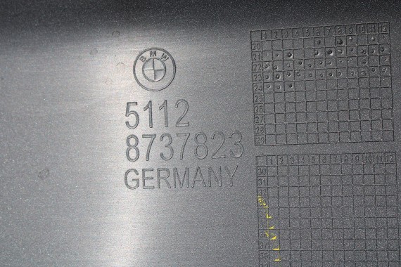 BMW iX i20 ZDERZAK TYŁ TYLNY M pakiet Kolor A96 Mineral-weiss 51128081542 51128737824 51129878961 51129878962 51129491667