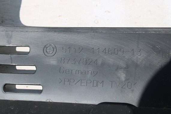 BMW iX i20 ZDERZAK TYŁ TYLNY M pakiet Kolor A96 Mineral-weiss 51128081542 51128737824 51129878961 51129878962 51129491667