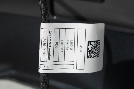 BMW 6 G32 LCi ZDERZAK TYŁ TYLNY M pakiet 416 Carbon-schwarz Czarny MSP M POWER Gran Turismo 51128098561 63329129432 GT 8098561