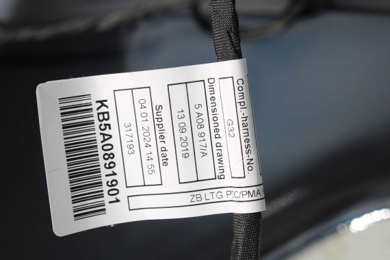 BMW 6 G32 LCi ZDERZAK TYŁ TYLNY M pakiet 416 Carbon-schwarz Czarny MSP M POWER Gran Turismo 51128098561 63329129432 GT 8098561