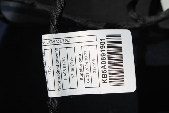 BMW 6 G32 LCi ZDERZAK TYŁ TYLNY M pakiet 416 Carbon-schwarz Czarny MSP M POWER Gran Turismo 51128098561 63329129432 GT 8098561