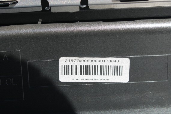BMW 5 G60 ZDERZAK TYŁ TYLNY M pakiet Kolor: C4A Oxidgrau II Metallic MSP M POWER 51128084866 51128084713 51128085225 8084866