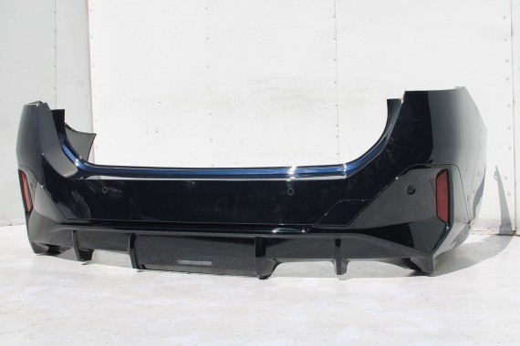 BMW 5 G60 ZDERZAK TYŁ TYLNY M pakiet Kolor: 416 Carbon-schwarz Czarny MSP M POWER 51128084866 51128084715 51128085225 8084866