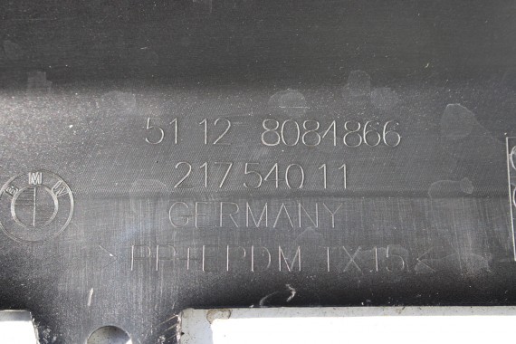 BMW 5 G60 ZDERZAK TYŁ TYLNY M pakiet Kolor: 416 Carbon-schwarz Czarny MSP M POWER 51128084866 51128084715 51128085225 8084866