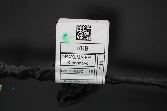 BMW 5 G60 ZDERZAK TYŁ TYLNY Kolor 475 Black-sapphire Czarny 51125A011B0 5A011B8 9464591 5A17979 BASIC 63219464591 66205A17979