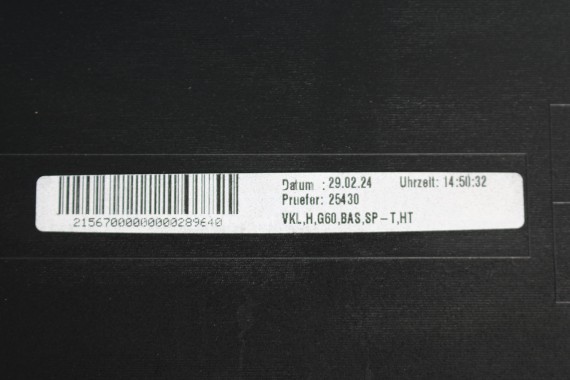 BMW 5 G60 ZDERZAK TYŁ TYLNY Kolor 475 Black-sapphire Czarny 51125A011B0 5A011B8 9464591 5A17979 BASIC 63219464591 66205A17979
