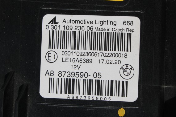 BMW 8 M8 F93 PRZÓD maska błotniki zderzak przedni błotnik lampa LASER 490 Sonderlackierung Niebieski 441 600PS lampy Competition