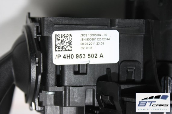 AUDI A8  MANETKI MANETKA 4H0953502A 4H0 953 502 A TEMPOMAT przełącznik przełączniki kierownicy 4H 4H0907129 4H0953502A 4H0953502