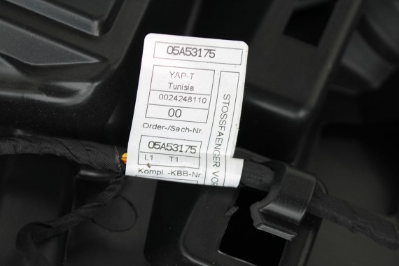 BMW iX i20 ZDERZAK PRZEDNI PRZÓD M pakiet Kolor: A96 Mineral-weiss metallic Biały 51117933621 7983621 9879666 9879665 9492524