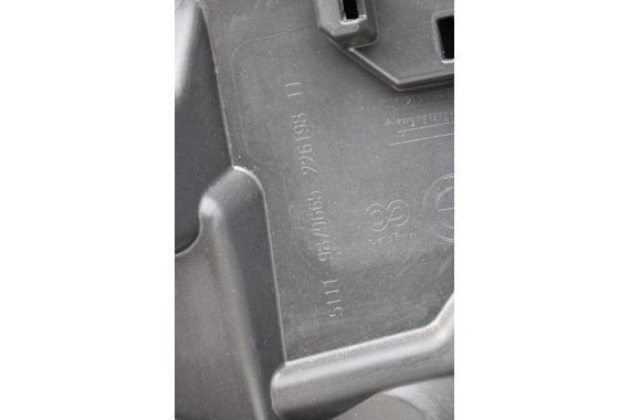 BMW iX i20 ZDERZAK PRZEDNI PRZÓD M pakiet Kolor: A96 Mineral-weiss metallic Biały 51117933621 7983621 9879666 9879665 9492524