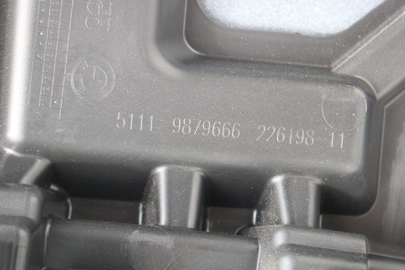 BMW iX i20 ZDERZAK PRZEDNI PRZÓD M pakiet Kolor: A96 Mineral-weiss metallic Biały 51117933621 7983621 9879666 9879665 9492524