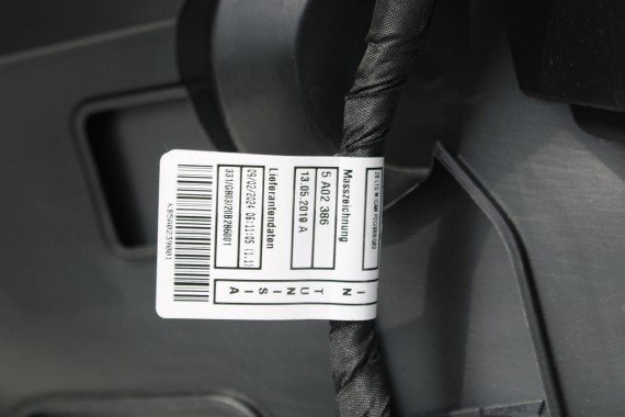 BMW M3 M4 G82 G83 ZDERZAK PRZEDNI PRZÓD M Competition C36 Dravitgrau Szary M POWER G80 G81 3 4 8069415  8069416 8081141 8081142