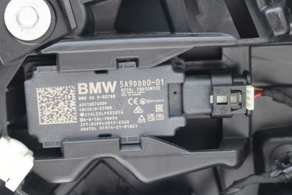 BMW 5 G60 ZDERZAK PRZEDNI PRZÓD C1M Phytonicblau Niebieski 8084653 G61 M PAKIET 8084653 8084655 8084656 8084629 9879291 9879291