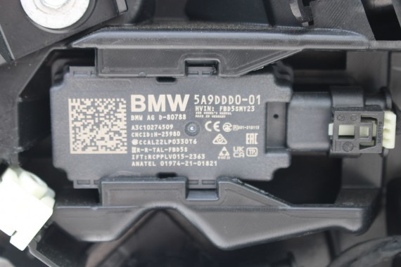 BMW 5 G60 ZDERZAK PRZEDNI PRZÓD C4A Oxidgrau Metallic szary 8084653 G61 M PAKIET 8084653 8084655 8084656 8084629 9879291 9879291