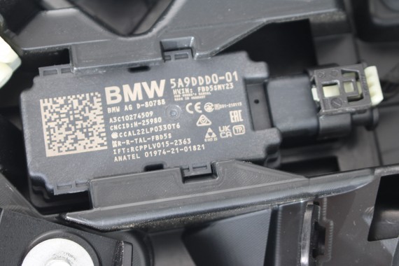 BMW 5 G60 ZDERZAK PRZEDNI PRZÓD C4A Oxidgrau Metallic szary 8084653 G61 M PAKIET 8084653 8084655 8084656 8084629 9879291 9879291