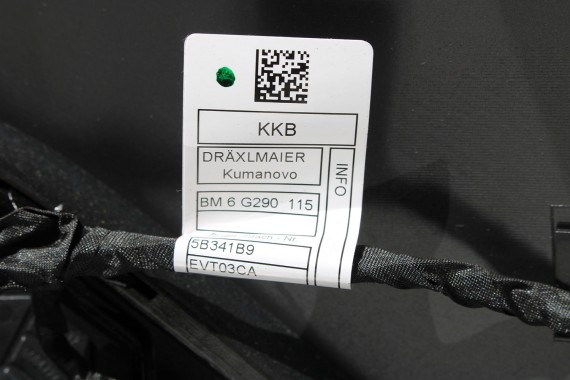 BMW 5 G60 ZDERZAK TYŁ TYLNY M pakiet Kolor: 475 Black-sapphire Czarny MSP M POWER 51128084866 51128084713 51128085225 8084866