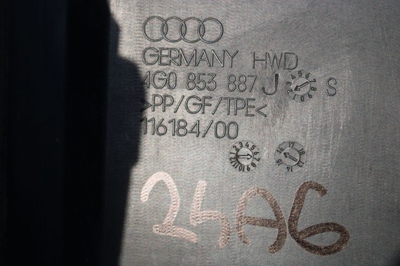 AUDI A6 NADKOLE PRZEDNIE PRZÓD 4G0821133F 4G0821134F 4G C7 4G0 821 133 F 4G0 821 134 F FL LIFT 4G0821133 4G0821134