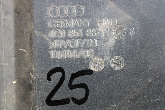 AUDI A6 NADKOLE PRZEDNIE PRZÓD 4G0821133F 4G0821134F 4G C7 4G0 821 133 F 4G0 821 134 F FL LIFT 4G0821133 4G0821134