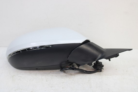 AUDI A6 LUSTERKO DRZWI PRAWE 12pin LS9R 4G zewnętrzne 12 pinów kabli 2Y2Y metallic 	Biały 4G1857410AB 4G1857410AE 4G1857410BE