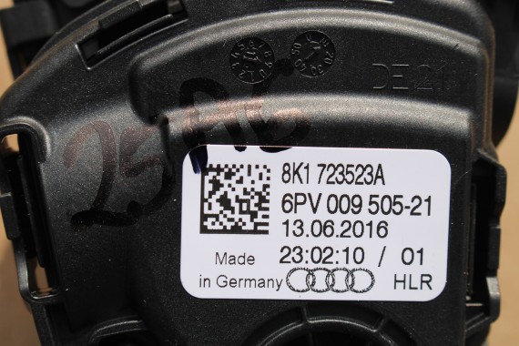 AUDI A4 A5 A6 A7 A8 Q5 PEDAŁ GAZU 8K1723523A 8K1 723 523 A 8K 8T 8R 4G 4H 8K1723523 b8 c6 d4 potencjometr FL LIFT