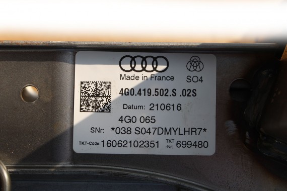 AUDI A6 A7 4G C7 KIEROWNICY KOLUMNA 4G0419502S 4G0 419 502 S przekładnia kierownicza 4G1419753C 4G1419523B 4G0419502D 4G0419502J