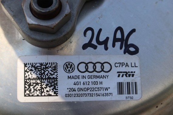 AUDI A6 4G SERWO 4G1612103H + POMPA HAMULCOWA hamulca z pompą VwAG 4G1611021 8K0611301A 8K0611357 C7 A7 4G8 4G1 612 103 H