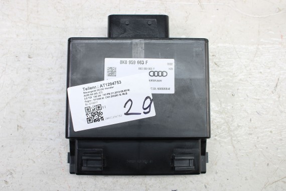 AUDI SKODA STABILIZATOR NAPIĘCIA 8K0959663F 8K0959663 8K0 959 663 8K0959663B 8K0959663F 8K0959663 8K0959663F 8K0959663 8K0959663