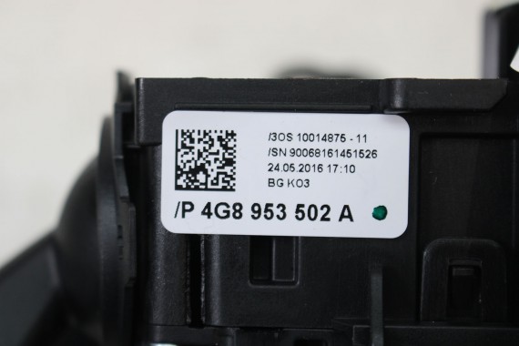 AUDI A6 A7 MANETKI MANETKA TEMPOMAT 4G8953502A 4G8 953 502 A przełącznik przełączniki kierownicy 4G C7 2010- 4PK - czarny soul