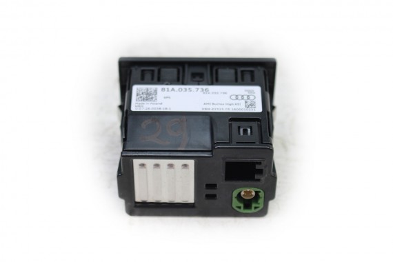 AUDI A6 PORT USB PRZYŁĄCZE 81A035736 81A 035 736 gniazdo USB AUX  4G C7 A7 4G8 A8 D4 4H gniazda złącza złącze 2*USB