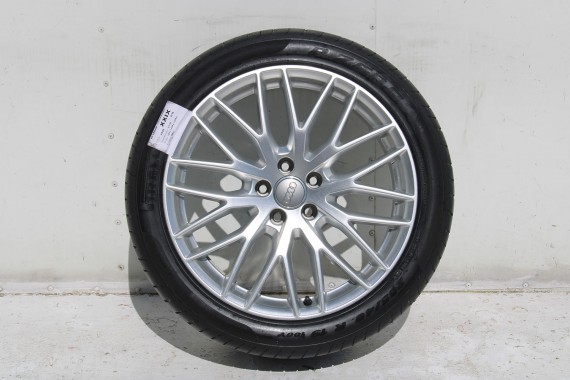 AUDI A6 FELGI 19 cali OPONY KOŁA felga 4G9601025K 4G C7 8.5J*19H2 ET43 opona PIRELLI P ZERO 255/40/19 100Y lato A7 4G8