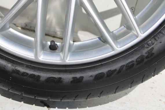 AUDI A6 FELGI 19 cali OPONY KOŁA felga 4G9601025K 4G C7 8.5J*19H2 ET43 opona PIRELLI P ZERO 255/40/19 100Y lato A7 4G8