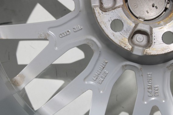 AUDI A6 FELGI 19 cali OPONY KOŁA felga 4G9601025K 4G C7 8.5J*19H2 ET43 opona PIRELLI P ZERO 255/40/19 100Y lato A7 4G8