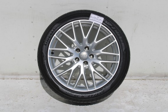 AUDI A6 FELGI 19 cali OPONY KOŁA felga 4G9601025K 4G C7 8.5J*19H2 ET43 opona PIRELLI P ZERO 255/40/19 100Y lato A7 4G8