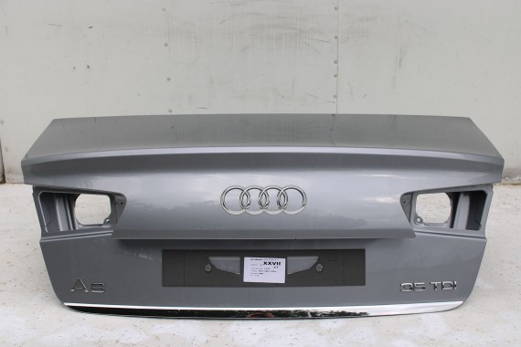 AUDI A6 SEDAN TYŁ ZDERZAK TYLNY KLAPA BAGAŻNIKA 4G 4G5 LAMPY Q2Q2 LX7P szary C7 FL LIFT tylna zderzak klapa lampa led ledy