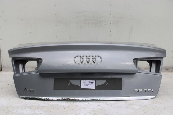 AUDI A6 SEDAN TYŁ ZDERZAK TYLNY KLAPA BAGAŻNIKA 4G 4G5 LAMPY Q2Q2 LX7P szary C7 FL LIFT tylna zderzak klapa lampa led ledy