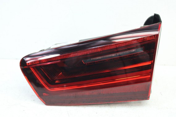 AUDI A6 SEDAN TYŁ ZDERZAK TYLNY KLAPA BAGAŻNIKA 4G 4G5 LAMPY Q2Q2 LX7P szary C7 FL LIFT tylna zderzak klapa lampa led ledy