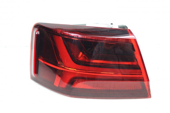 AUDI A6 SEDAN TYŁ ZDERZAK TYLNY KLAPA BAGAŻNIKA 4G 4G5 LAMPY Q2Q2 LX7P szary C7 FL LIFT tylna zderzak klapa lampa led ledy