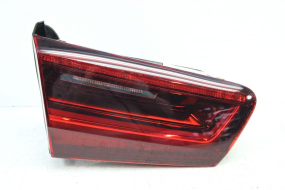 AUDI A6 SEDAN TYŁ ZDERZAK TYLNY KLAPA BAGAŻNIKA 4G 4G5 LAMPY Q2Q2 LX7P szary C7 FL LIFT tylna zderzak klapa lampa led ledy