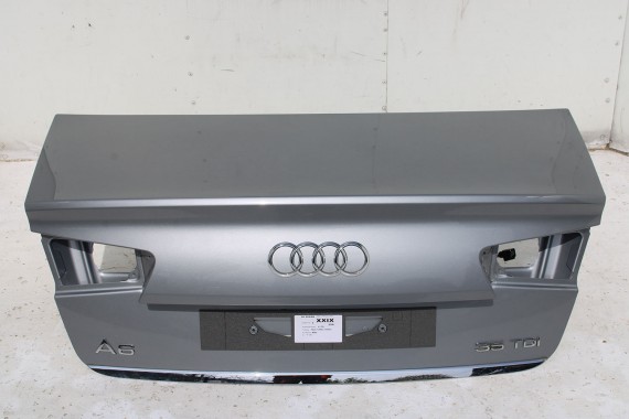 AUDI A6 SEDAN TYŁ ZDERZAK TYLNY KLAPA BAGAŻNIKA 4G 4G5 LAMPY Q2Q2 LX7P szary C7 FL LIFT tylna zderzak klapa lampa led ledy