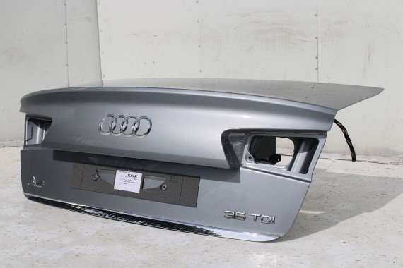 AUDI A6 SEDAN TYŁ ZDERZAK TYLNY KLAPA BAGAŻNIKA 4G 4G5 LAMPY Q2Q2 LX7P szary C7 FL LIFT tylna zderzak klapa lampa led ledy
